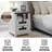 Rimmer 18"W Farmhouse 2-Drawer Wood End Table, Small Side Table With Charging Station-2072845961