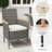4 - Person Square Outdoor Dining Set With Cushions-2136832331