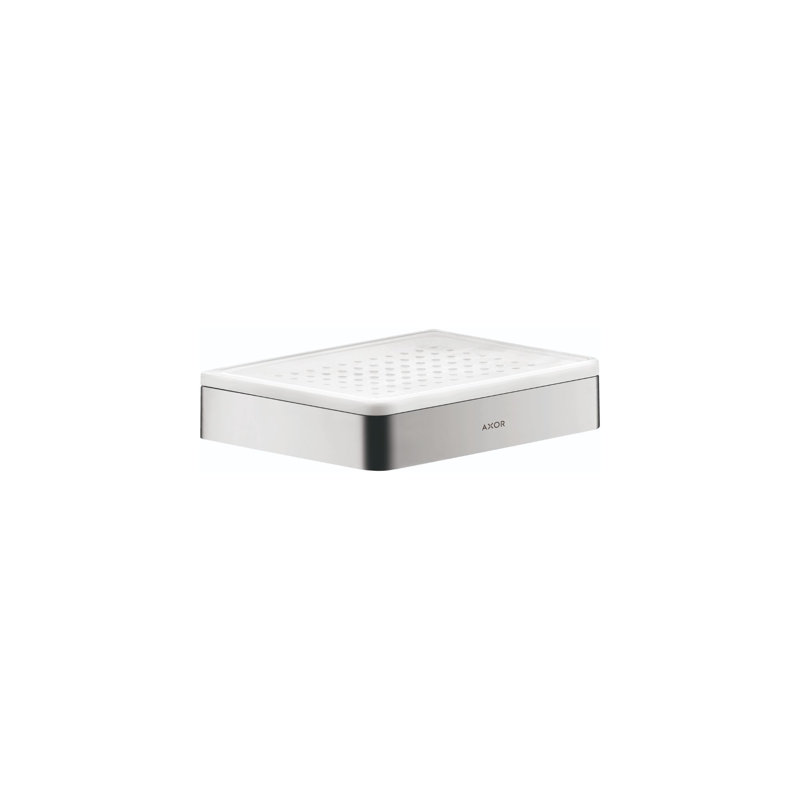 AXOR Universal Softsquare Soap Dish, Chrome
