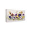 Deetra «Pansies faces», reproduction de peinture acrylique sur toile tendue-27485985