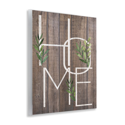 Art mural rustique, lettres par Kim Allen