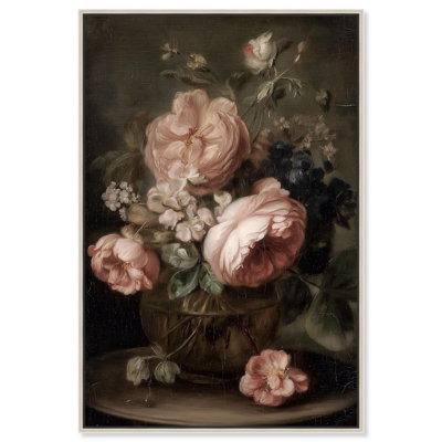 Peony Rhapsody II Canvas Print Floral Art Prints by Art Remedy