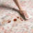 Machine Washable Vintage Floral Soft Blush Area Rug With Non-Slip Backing For Living Room, Bedroom-1694256098-1693338790