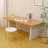 Light yellow Rectangular Solid Wood desks-1609421470