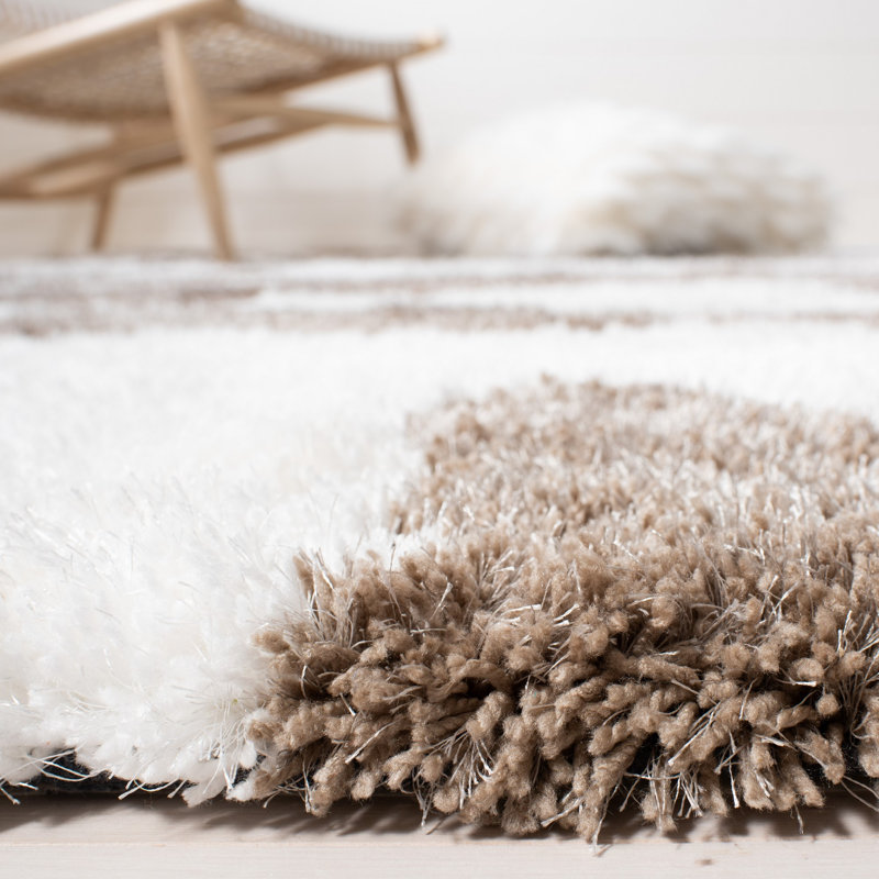 Tapis à imprimé animal touffeté à la main Hempstead Barcelona, Rectangle 5 pi x 8 pi