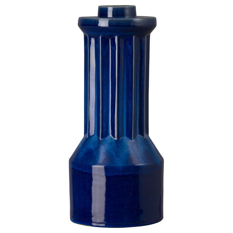Vase de plancher en céramique Hitas, Bleu