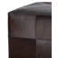 Pouf en cuir Gillian-543120124