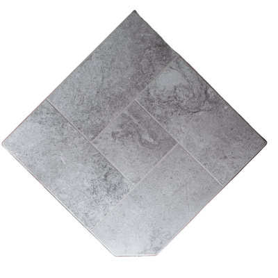 Coussin d'angle en coin - quartzite neige