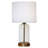 Sutton Rechargeable LED Glass Table Lamp