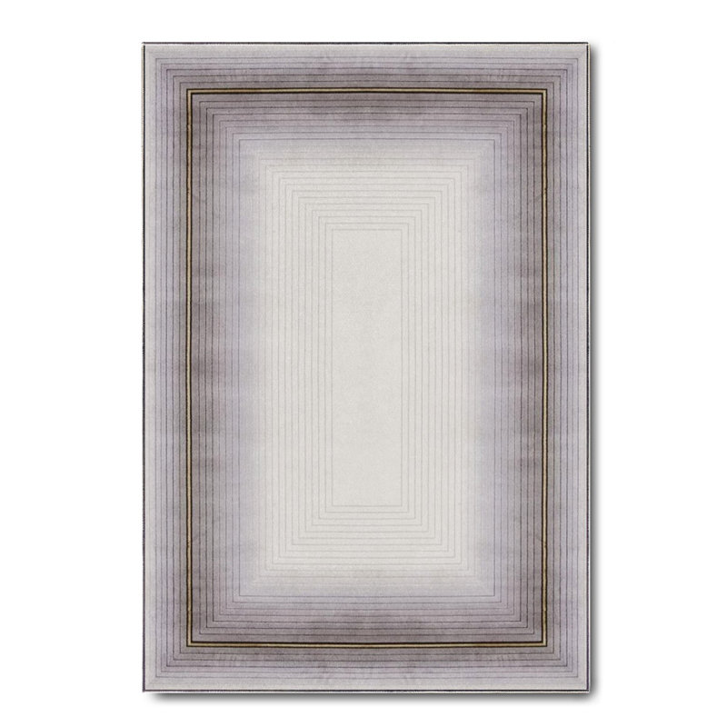 Tapis en coton Carli, Tapis de couloir 2 pi 7 po x 7 pi 3 po
