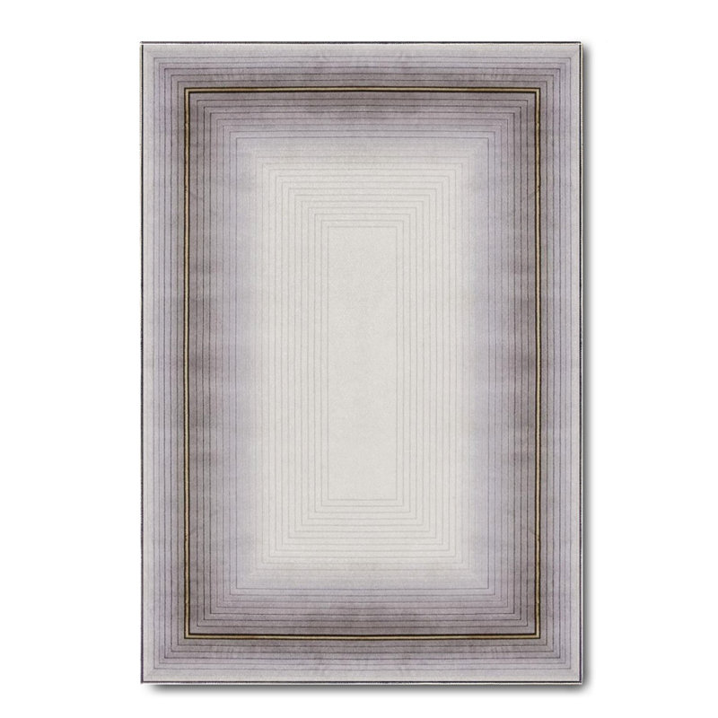 Tapis en coton Carli, Tapis de couloir 3 pi 11 po x 14 pi 9 po