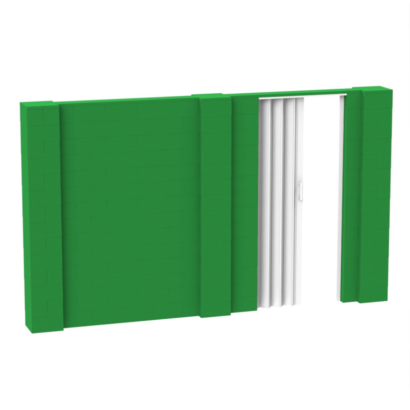 Ensemble mural bloc géant, Vert, 144"