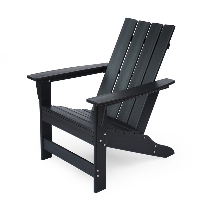 Chaise haute en résine pour l'extérieur, design, sensation rustique, eau, 32,67 po X P 29,95 po x H 37,92 po