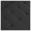 Structure en bois, pieds en acier inoxydable, futon, canapé noir-449421323
