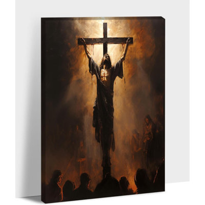 Art mural Jésus, image de Jésus Crucifixion, impressions sur toile, art mural