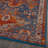 Luxe Weavers Incas Collection 186 Blue Moroccan Floral Area Rug-780607378