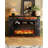 Red Barrel Studio® 59.06 " W Black Electric Fireplace