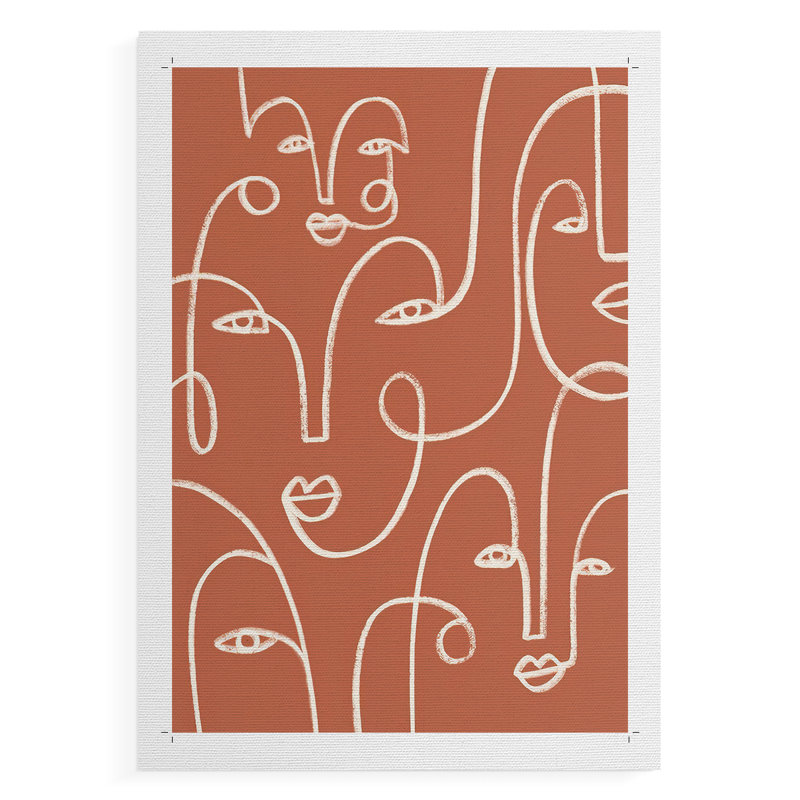 Connection Expressions I - Impression sur toile seulement - NON-CADRE, H 36 po x l 24 po