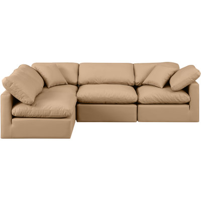 Itala Upholstered L-Shaped Sectional Reversible