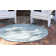 Darya Striped Blue/Ivory Indoor/Outdoor Area Rug