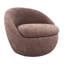 Fauteuil d'appoint pivotant rembourré Kate Eldin-566860582
