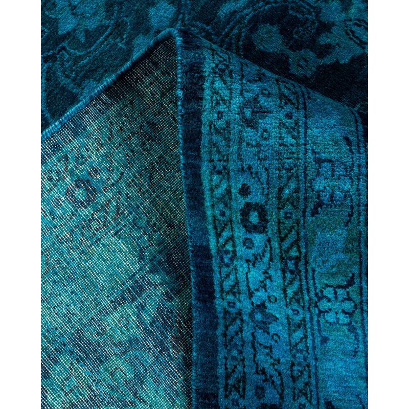 Fine Vibrance One-of-a-Kind 8' 1" x 10' 6" Hand Knotted Area Rug