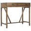 Bureau en bois massif avec rehausse Brileigh-18643211