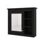 Armoire murale de rangement de salle de bain murale, armoire à pharmacie 30 po x 28 po avec porte miroir et étagère personnalisable-1533942712