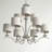 Armindo 9 - Light Dimmable Tiered Chandelier-934856437