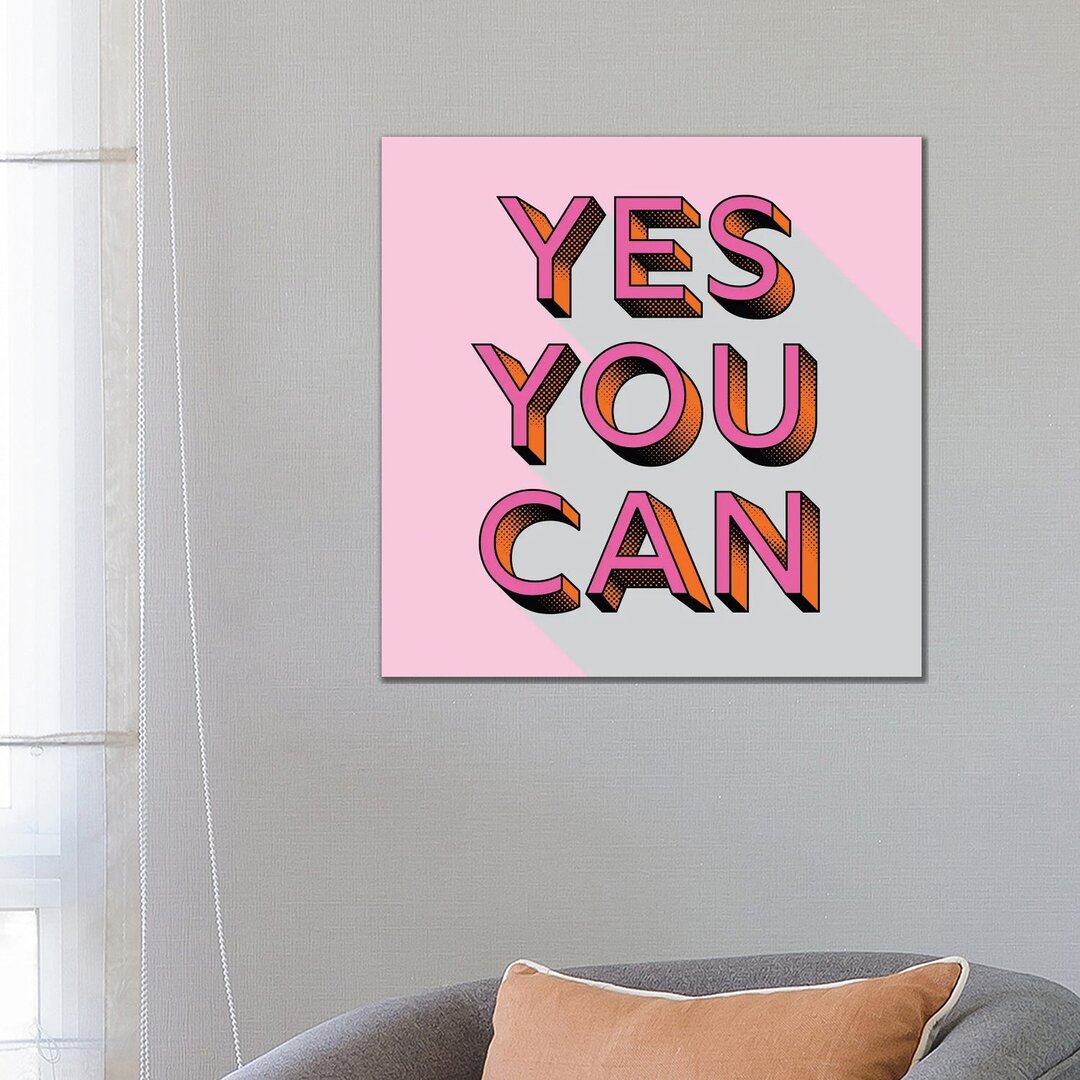 Yes You Can Typografie