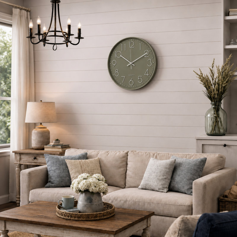 Sagebrook Sage Wall Clock