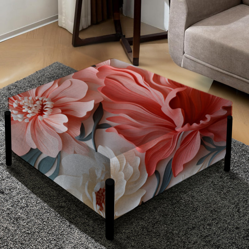Motif tropical discret I - Subdued Coral
