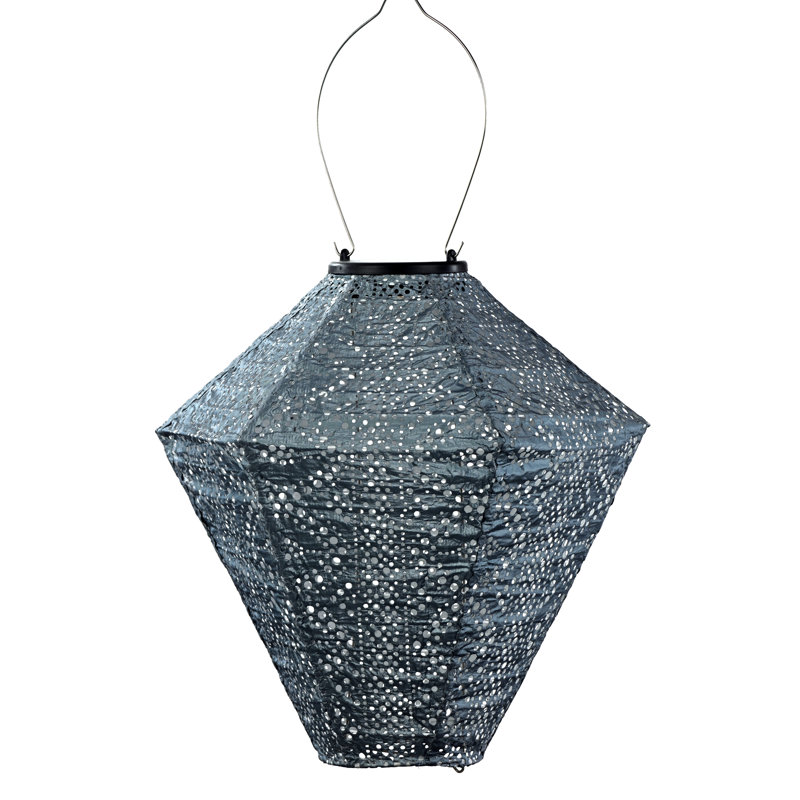 Ciarna 34.5cm Solar Powered Integrated LED Outdoor Lantern
