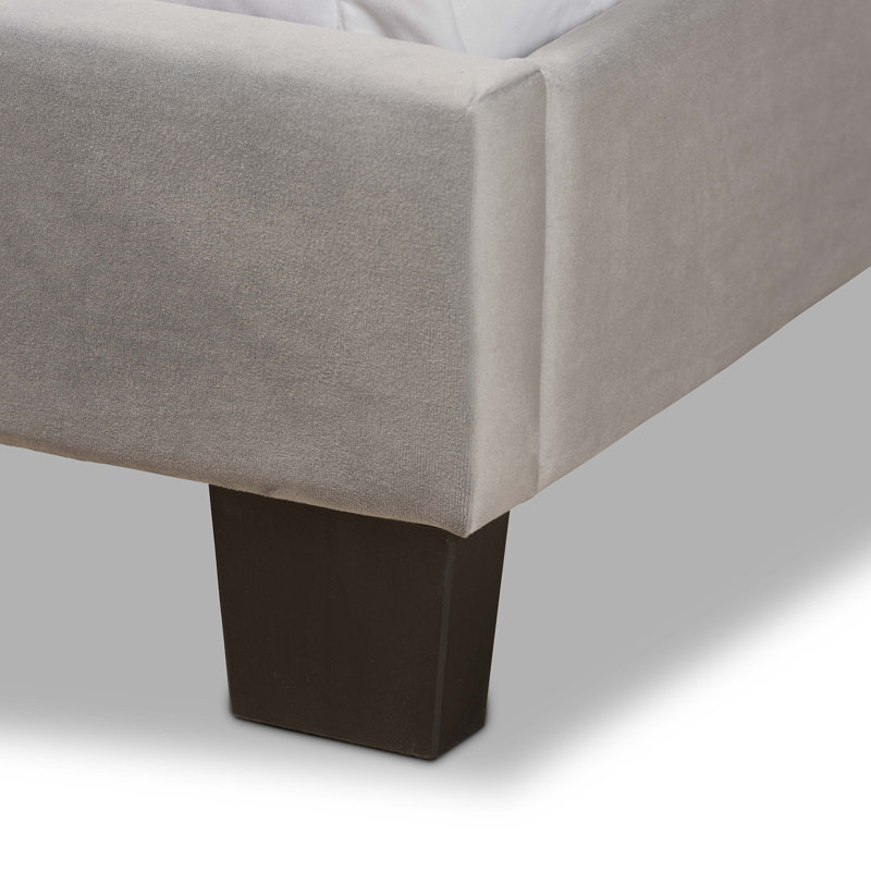 Julianna Upholstered Standard Bed, Full/Double, Gray