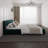 Chenille Upholstered Bed Frame With Headboard-86317120-86317122