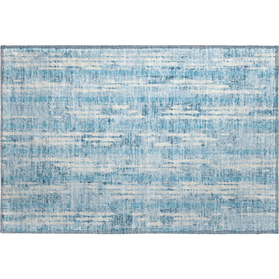 Premium Machine Washable Prisco Sky Rug