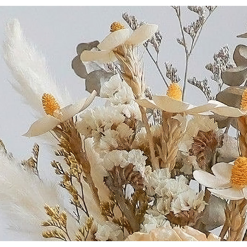 Décoration de vase et fleur simulée