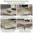 Upgraded Velvet Upholstered Platform Bed with Adjustable Headboard, Reinforced & Quiet Design, No Box Spring Needed, Sturdy Wood Slat Support, Easy Assembly-1115971815-1129005726