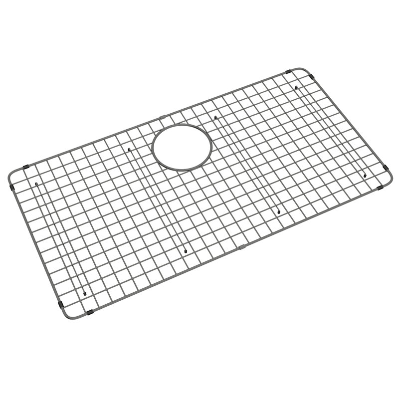 Grille d'évier Forze, Acier inoxydable noir