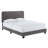Celine Channel Tufted Performance Velvet Platform Bed-1029404560-1029404584