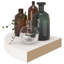Lajada 2 -Piece Corner Shelf