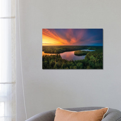 Aulangonjärvi from Adove 1 Piece Wrapped Canvas Wall Art