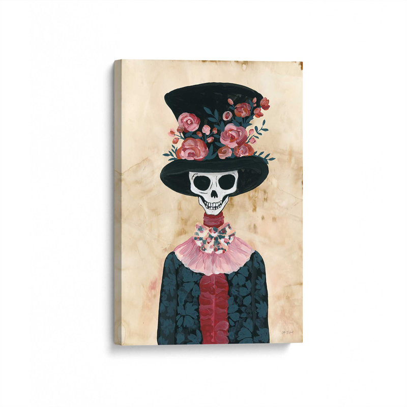 «Skeletal Lover II» par Yvette St. Amant, reproduction d'art sur toile, H 40 po x l 30 po
