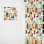 Urban Serenity - Rideau moderne - Velours obscurcissant - 1 panneau-107575022