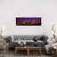 Buildings Lit Up At Night, Houston, Texas, Usa by Panoramic Images - Wrapped Canvas Panoramic Painting-886166765
