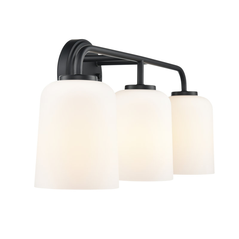 Londonderry 22" Wide 3-Light Vanity , Matte Black