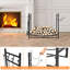 Turin 90cm W Metal Log Rack