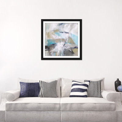 « perpendicular », impression sur toile