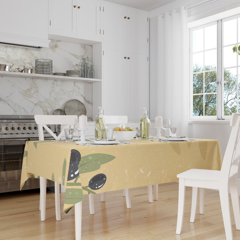 East Urban Home kitchen decoration, tablecloth, 140 x 140cm - Designed and made in Turkey