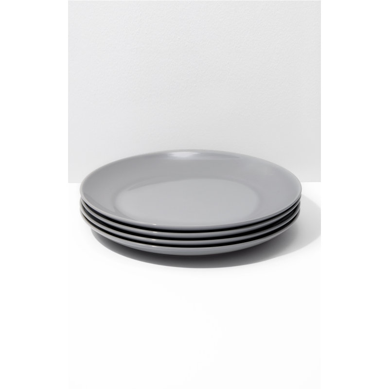 S/4 Large Plate, Gray